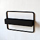 Полка "Metall Shelf" (цв.черный). Полки. The Sarai. Ярмарка Мастеров.  Фото №4