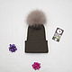 Hat children's winter ' Glam'. Caps. MayaNice. Online shopping on My Livemaster.  Фото №2