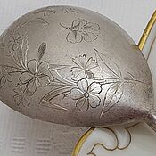 Винтаж: Чайная ложка. Серебро 84 пр. До 1908 года