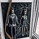 3D Panel 'Wedding' made of genuine leather, Gifts, Moscow,  Фото №1