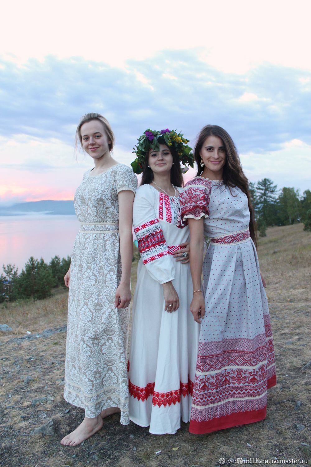 "Берегиня" русская одежда, славянская одежда, русское платье купить в ...