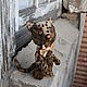 Тедди-кот Каприз (Кузя&Потап). Тедди Зверята. Кузя&Потап (kuzya-and-potap). Ярмарка Мастеров.  Фото №4
