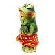 Ceramic figurine ' Frog in shorts'. Figurines. aboka. My Livemaster. Фото №5