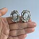 Винтаж: Whiting & Davis. Серьги винтажные. Don’t forget the brooch ❗️. Ярмарка Мастеров.  Фото №4