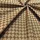 Ткань жаккард с лого стиль Gucci. Ткани. Shelkovaya-kukla-. Интернет-магазин Ярмарка Мастеров.  Фото №2