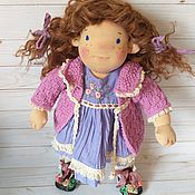 Куклы и игрушки handmade. Livemaster - original item Waldorf dolls and beasts: Katrina-doll in Waldorf style. Handmade.