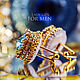 Order Cufflinks: Renata. color: Aquamarine in gold. Blue cufflinks. LADY-LIZA jewelry shop. Livemaster. . Cuff Links Фото №3