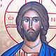 Спас Вседержитель. Иконы. Ольга (mosaic-icon). Интернет-магазин Ярмарка Мастеров.  Фото №2