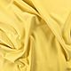 Ткань трикотаж джерси  (желтый) 95% вискоза, 5% полиамид , 50 см * 145, Ткани, Москва,  Фото №1