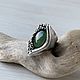 Заказать Шикарное кольцо с натуральным нефритом: серебро 925 пробы. Shahinian Jewelry. Ярмарка Мастеров. . Кольца Фото №3