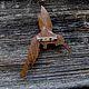 Bog oak Hummingbird brooch. Brooches. 13marko. Online shopping on My Livemaster.  Фото №2
