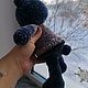 A knitted toy. Bear Blueberry. Plush. Amigurumi. Amigurumi dolls and toys. Elen. My Livemaster. Фото №6