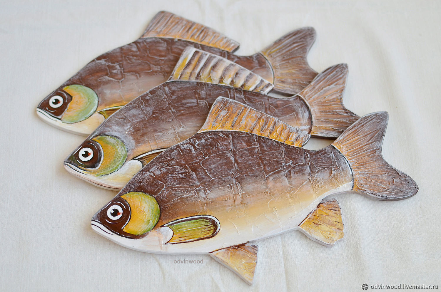 Fish - Деревянные рыбы