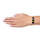 Botswana agate bracelet, Gold bracelet with stones, Black bracelet. Bead bracelet. Irina Moro. Online shopping on My Livemaster.  Фото №2
