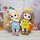  Куколка, плюшевая кукла. Амигуруми куклы и игрушки. Toys-by-panda. Ярмарка Мастеров.  Фото №15