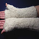 Women's knitted fingerless gloves Snowstorm. Mitts. Warm Yarn. My Livemaster. Фото №4