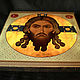 Order Icon ' non-hand-made image of our Savior Jesus Christ'. ikon-art. Livemaster. . Icons Фото №3