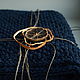 Scarf blue stole knitted from wool and silk. Wraps. SolarisArtis. Online shopping on My Livemaster.  Фото №2