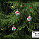 Order  Fabric balls in the Mackenzie style. Dog@Cat. Livemaster. . Christmas decorations Фото №3