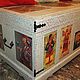 Сундук "Бохо-2" (реставрация, вариант на тему "Бохо"). Комоды. Ташины комоды. Ярмарка Мастеров.  Фото №4