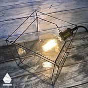 Для дома и интерьера handmade. Livemaster - original item Loft Hypercube lamp. Handmade.