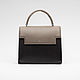 Bag frame made of genuine leather combined color. Classic Bag. PREMIUM GOODS. Online shopping on My Livemaster.  Фото №2