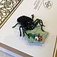 Order Brooch-pin: ' Spinning a spider - ' Stepan Petrovich. Ludmila (Ludmila-biser) (Ludmila-biser). Livemaster. . Brooches Фото №3