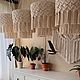 Абажур макраме. Люстры. home_macrame (Лидия Юшкова). Ярмарка Мастеров.  Фото №5