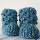 Пинетки-сапожки. Пинетки. Наталья .   knitting_family_. Интернет-магазин Ярмарка Мастеров.  Фото №2