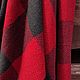  Тканый шарф в клетку 100% шерсть "Таежный чай". Шарфы. WowWoven. Ярмарка Мастеров.  Фото №5