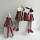 Designer hares: Christmas tree toys. Christmas decorations. lunno. Online shopping on My Livemaster.  Фото №2