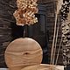 Вазочка Disk. Вазы. ДревоДизайн (DrevoDesign). Ярмарка Мастеров.  Фото №4