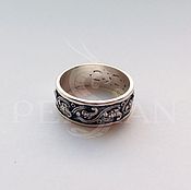 Украшения handmade. Livemaster - original item A narrow silver ring with a rim. Handmade.