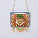 MY THAI LOVE denim bag with embroidery, Crossbody bag, St. Petersburg,  Фото №1