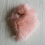 Материалы для творчества handmade. Livemaster - original item Finnish Arctic Fox coral flap /natural fur. Handmade.