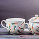 Soup bowl with carrots, ceramics, handmade. Mugs and cups. JaneCeramics. My Livemaster. Фото №5