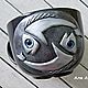Рыбы. Кружка с декором из полимерной глины. Кружки и чашки. Аля Арт (alyaart). Интернет-магазин Ярмарка Мастеров.  Фото №2