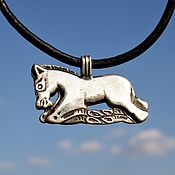 Украшения handmade. Livemaster - original item Pendant amulet Horse of the Scythians 925 silver. Handmade.