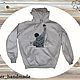 Order Sweatshirt sweatshirt a hoodie with a picture of rocky Balboa-hand painted. Koler-art handpainted wear. Livemaster. . Mens jumpers Фото №3