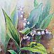 Order Series Flowers. Two thousand nineteen. Watercolor. Tatiana Chepkasova. Livemaster. . Pictures Фото №3