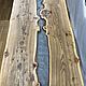 Заказать Стол-река из капового карагача и эпоксидной смолы 140х90 см. WoodBroker. Ярмарка Мастеров. . Столы Фото №3