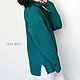  women's knitted green. Sweaters. CUTE-KNIT by Nata Onipchenko. Online shopping on My Livemaster.  Фото №2