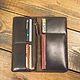 Leather wallet Longer with a compartment for small change, Wallets, Volzhsky,  Фото №1