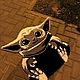 Ковер мини йода. Ковры для дома. SapSolRugs. Интернет-магазин Ярмарка Мастеров.  Фото №2