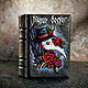 Шкатулка - книга Чумной доктор plague doctor. Шкатулки. Glorious_Bottles декоративная посуда (anna-maslova). Ярмарка Мастеров.  Фото №5