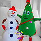 Christmas Tree. Mascot. Props for animators. Magazin-masterskaya Lilu. Ярмарка Мастеров.  Фото №6