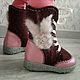 Order Felted boots. Favorite heat Natalia. Livemaster. . High Boots Фото №3