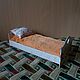   кроватка с постельным бельем для кукол 1:6, Мебель для кукол, Псков,  Фото №1