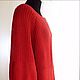 Order Cardigan ' Lady in red '. The warmth of my hands. Livemaster. . Cardigans Фото №3