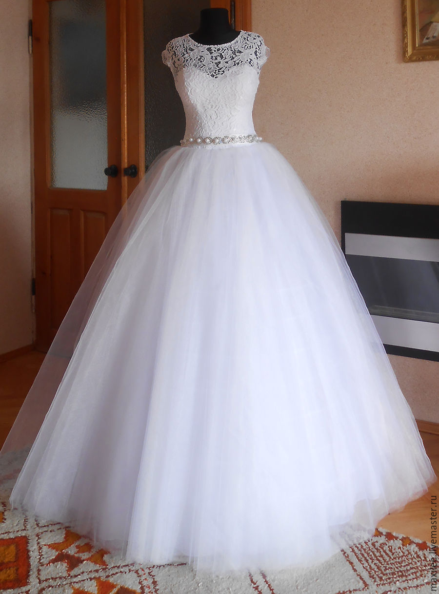Elegant Wedding Dress Lace Online On Livemaster With Clothing Accessories Handmade Livemaster Elegant Wedding Dress Lace